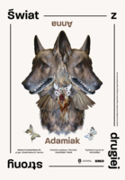 Plakat wystawy Anny Adamiak